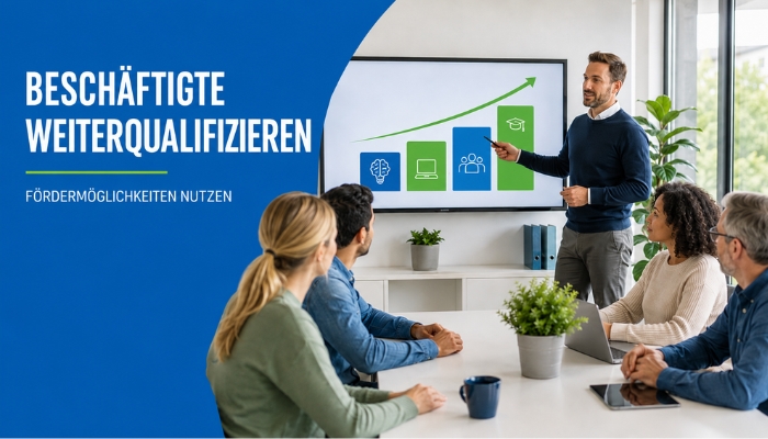 Beschäftigte weiterqualifizieren: Fördermöglichkeiten nutzen