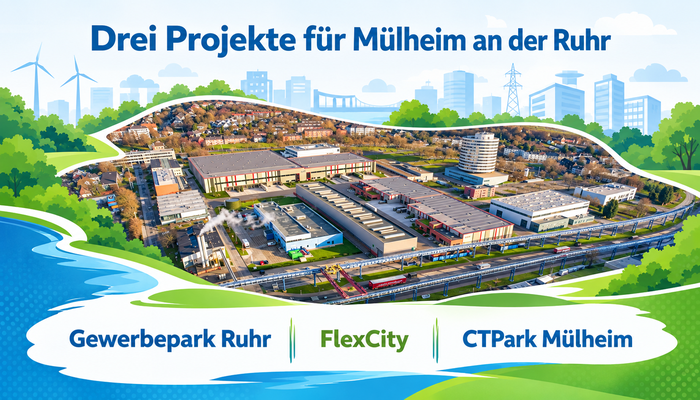 Perspektiven für Unternehmen: Neue Gewerbestandorte in Mülheim