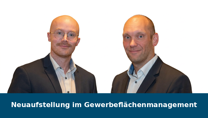 Neuaufstellung im Gewerbeflächenmanagement