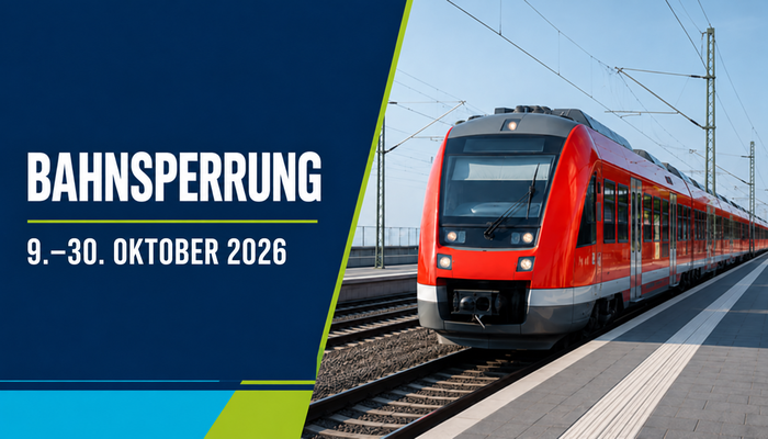 Bahnsperrung bis 30. Oktober: Was Pendler in Mülheim wissen müssen